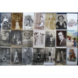 Postcards, a good subject mix of approx. 144 cards inc. 19 transport, 26 comic, 23 entertainment (