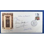 Autographs, BRITISH PRIME MINISTERS - An attractive commemorative cover issued in honour of No. 10