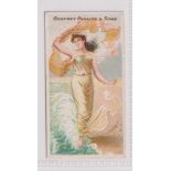 Cigarette card, Phillip's, Beauties, Nymphs, type card, RB 113/14 picture no 22 (gd) (1)