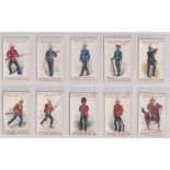 Cigarette cards, Faulkner's, Our Colonial Troops (set, 90 cards, 12 with 'Union Jack', rest '