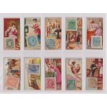Cigarette cards, USA, Duke's, Postage Stamps, (all with matching 'A Foreign Postage Stamp' back) (
