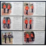 Postcards, Paul Brinklow Gale and Polden Collection, a further selection of 6 soldiers pay cards