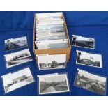 Photographs/Postcards, Rail, a collection of approx. 350 RP images of UK stations arranged