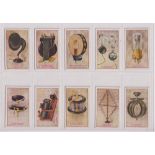 Cigarette cards, Westminster Tobacco Co, Wireless (set, 25 cards) (gd)