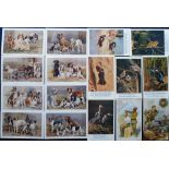 Postcards, a good collection of 38 cards advertising dog food, Nestles milk, Spillers, Walker,