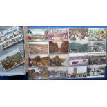 Postcards, a collection of approx. 450 sleeved UK topographical and subject card mix inc. street