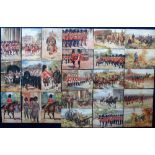 Postcards, Military, a good selection of approx. 110 illustrated military cards, many Tuck