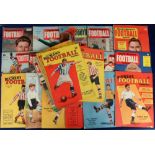 Football magazines, Charles Buchan Football Monthly, 36 consecutive issues from No.19, March 1953 to