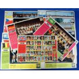 Trade issue, A&BC Gum, World Cup Posters, 'E' size (set, 16 posters) (folded as issued, some