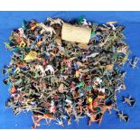 Plastic Toy Soldiers and Figures, many nations, many poses, Britain's, Timpo, Crescent Toys, Lone