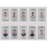 Cigarette cards, Cope's, Noted Footballers (Clips, 120 Subjects), 10 cards, Everton (5), nos, 1,