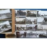 Postcards/photos, Rail, a collection of approx. 350 photos and a few postcards of UK railway