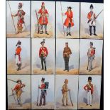 Postcards, Paul Brinklow Gale and Polden Collection, a collection of 12 cards (set) of the Royal
