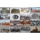 Postcards, Military, a collection of approx. 30 mostly WW1 related cards inc. soldiers, Tommy's