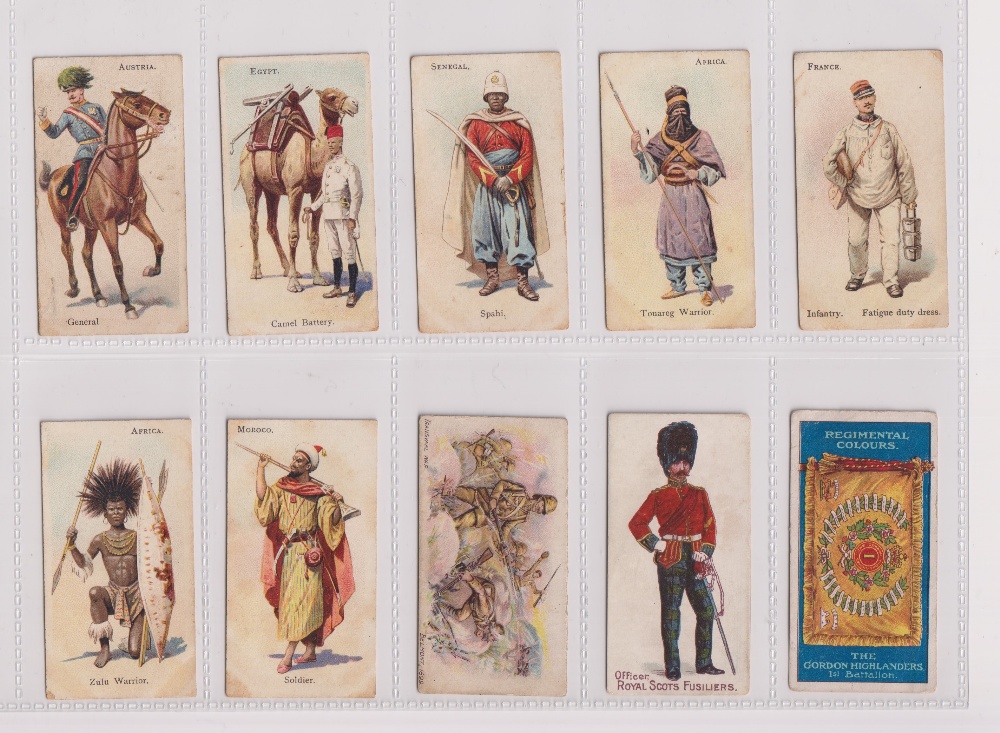 Cigarette cards, a collection of approx. 100 cards all Military related, various manufacturers - Image 6 of 10