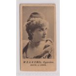 Cigarette card, Wills, Beauties (Collotype, Wills Cigarettes), type card, Wills ref book item no