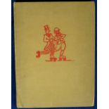 Old Possum's Book of Practical Cats First Edition 1939 bound in yellow cloth with red design to