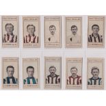 Cigarette cards, Cigarette Company (Channel Isles), Jersey Footballers, 17 different plus 6