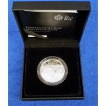 One Ounce Silver Proof Coin, 2015 Year of the Sheep, in presentation box with certificate (no.