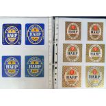 Beer labels, Guinness, a collection of 23 different Guinness- Kaliber front labels with odd backs,