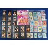 Trade cards, A&BC, World Cup Footballers, 1970 (set, 37 cards, gd), sold with Football Club