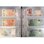 World Bank Notes, an album of 240 modern notes to include Indonesia, Argentina, Poland, Angola,