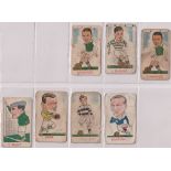 Trade cards, Donaldson's, Sports Favourites, Footballers, selection of 61 cards, Red Caption (17,