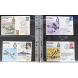 First Day Covers, Aviation, some signed, some limited edition to include 75th Anniversary of the