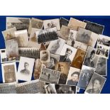 Military Photographs, 40+ b/w photos, mainly pre 1918 but some later, WW2 RAF pilot and ATS FANY (