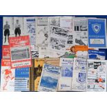 Football programmes, 30 programmes, 1950/51 to 1955/6 inc. Luton v Arsenal 55/6, West Ham v West