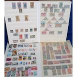 Stamps, bankers box containing a large collection of stamps housed in 12 thick stockbooks, mainly