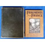 Fragments From France Vols I to IV by Bruce Bairnsfather presented in one volume, no date (binding a