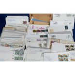 Stamps, collection of first day covers housed in 2 x Collectors Albums, an album of Swindon scout