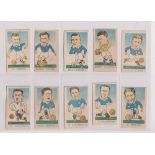 Trade cards, Kiddy's Favourites, selection of part sets, Popular Boxers (25/50), Popular Footballers
