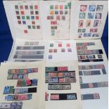 Stamps, huge collection of GB, Commonwealth and world stamps mainly on vintage album pages,