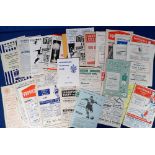 Football programmes, a collection of 30 Non League Club programmes, 1950's/70's (14, 1950's