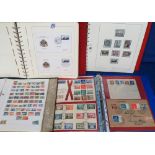 Stamps, Large collection of mainly German and Austrian stamps in 7 albums. Also including stamps