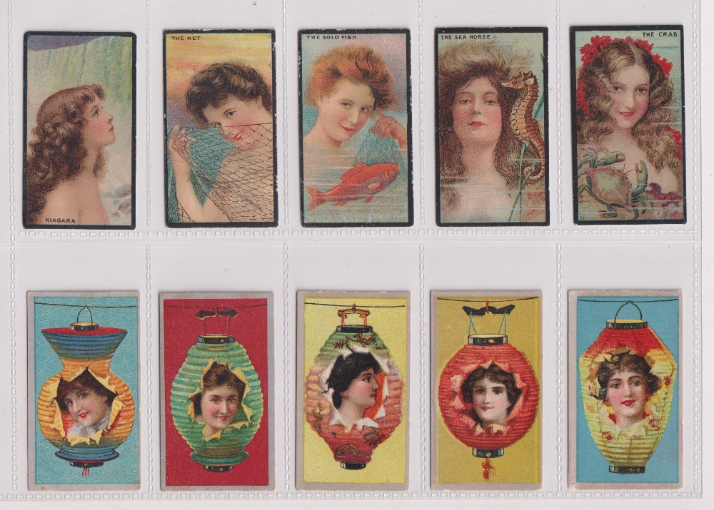 Cigarette cards, USA, a collection of 100 cards, mostly ATC issues but also including a few BAT, - Image 10 of 10
