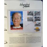 Stamps, Collection of signed first day covers including Geoff Hurst, Bobby Charlton, Sterling