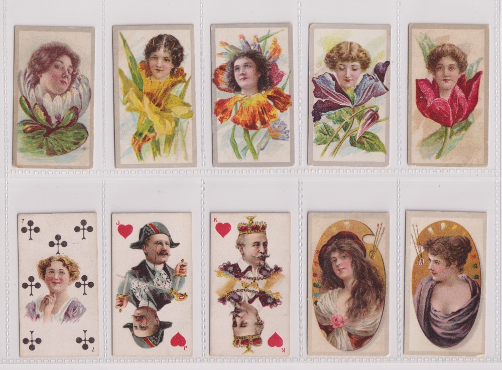 Cigarette cards, USA, a collection of 100 cards, mostly ATC issues but also including a few BAT, - Image 2 of 10