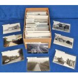 Rail Photographs, a collection of approx. 230 b/w and colour photos of stations listed