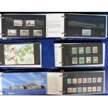 Stamps, Jersey mint decimal stamps in presentation folders 1982-2012 housed in 8 albums. Face