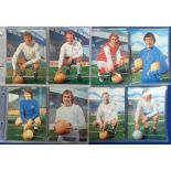 Trade cards, The Sun, 3D Gallery of Football Stars, 'P' size (43/50, plus 1 duplicate, missing Clyde