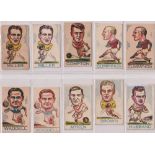 Trade cards, Donaldson's, Sports Favourites, Footballers (Big heads, numbered 1-90, incomplete run),