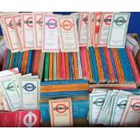 Bus Timetables and Maps, dating from the 1930s to the 1970s to include 40+ folding maps (Central