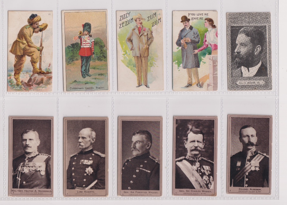 Cigarette cards, USA, a collection of 100 cards, mostly ATC issues but also including a few BAT, - Image 7 of 10