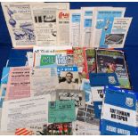 Football programmes etc, Tottenham Hotspur selection including various programmes 1950's onwards,