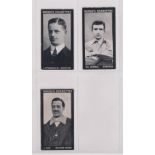 Cigarette cards, Murray's, Footballers, three cards, Val Harris, Everton, Series H, J. McConachie,