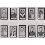 Cigarette cards, Wills (Scissors), International Footballers, (set, 67 cards) including Meredith (