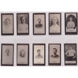 Cigarette cards, Smith's, Footballers (Brown back), 30 cards, nos 1, 24, 26, 36, 40, 49, 56, 67, 72,
